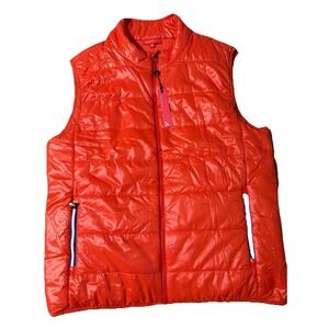Redvanly Bolten Lightweight Quilted Color orange/red Men's Vest XL- NWT‎